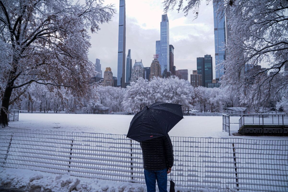 Az idei első hó New York-ban #8