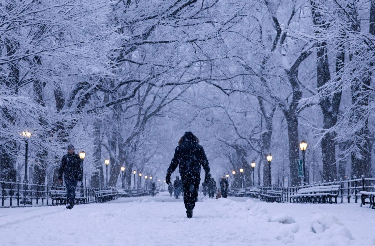 Az idei első hó New York-ban #6