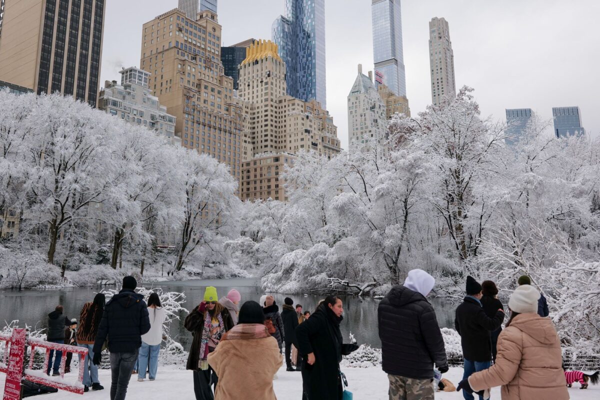 Az idei első hó New York-ban #3